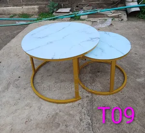 Nesting Coffee Table With Marble