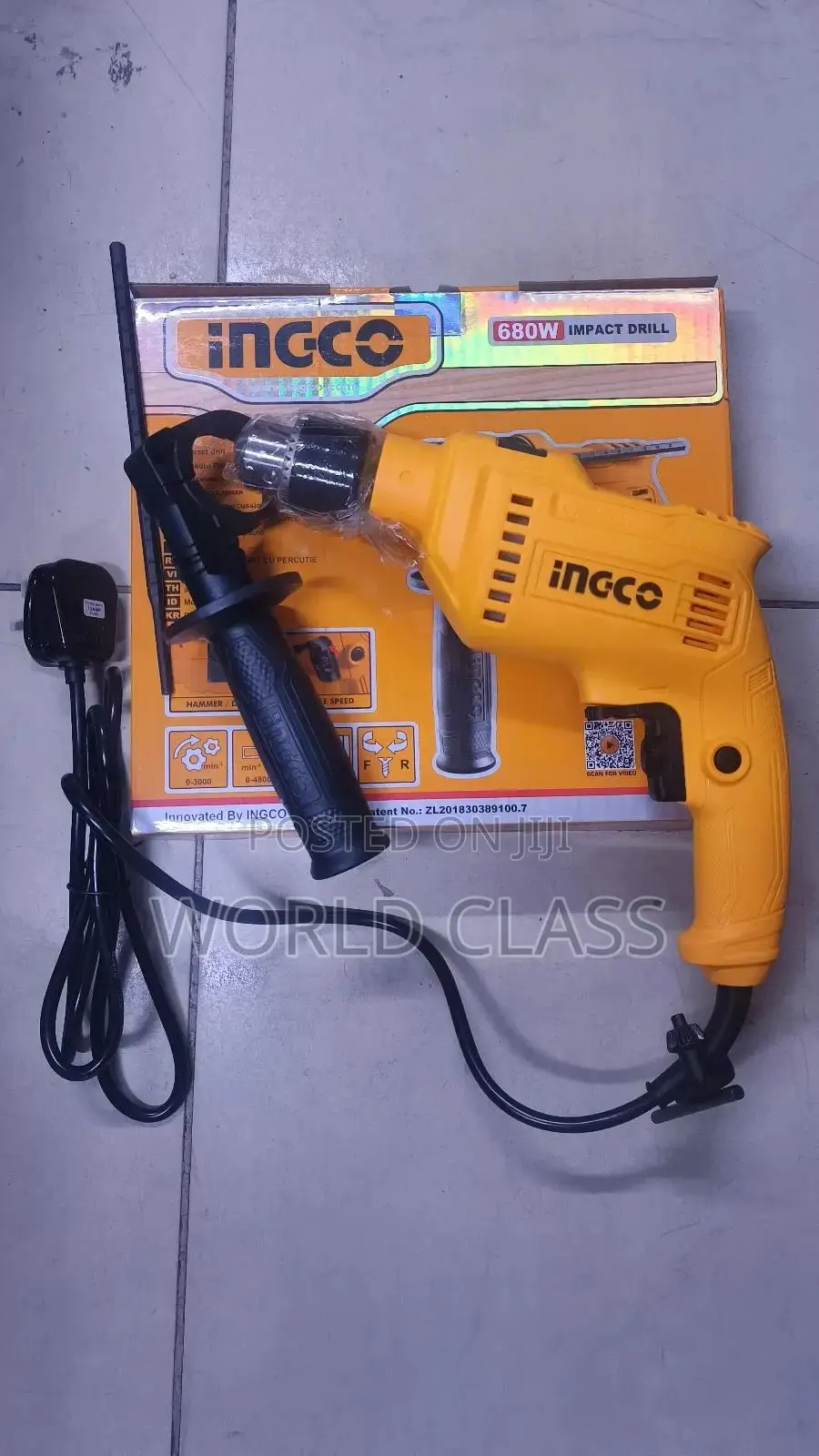 680w Ingco Impact Drill Machine