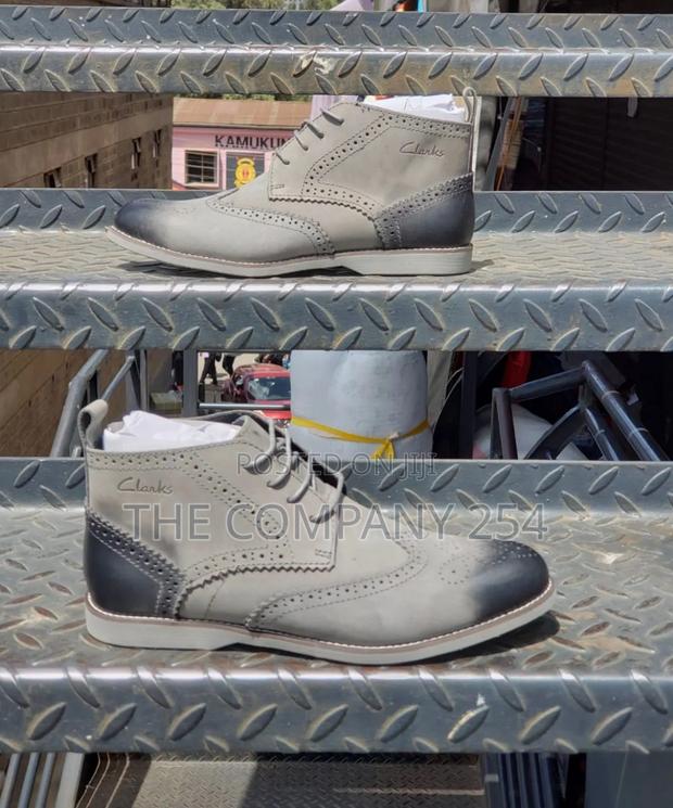 Quality Clark's Timberland Leather Official Casual Boot Shoes - thumbnail 4
