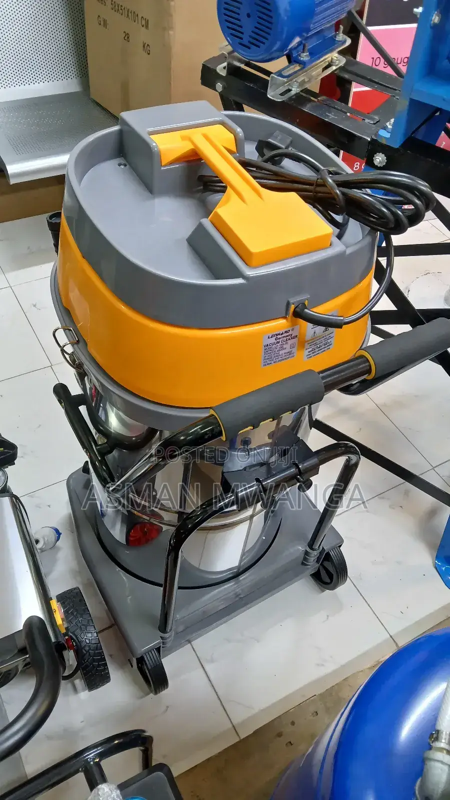 Lenhard Germany Vacuum Cleaner 100l