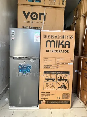 Mika 138 Litres Double Door Refrigerator