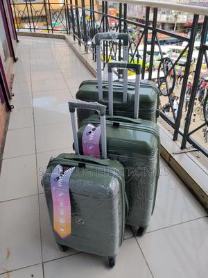 Unbreakable 3-Pc Pp Suitcase Set - Zipper Frame + 360° Wheels - thumbnail 2