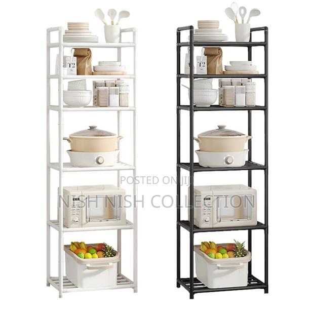 Multipurpose Kitchen Storage Rack With Wheels - main view