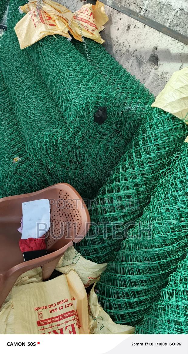 PVC Coated Chainlink Fence 6 Ft - thumbnail 2