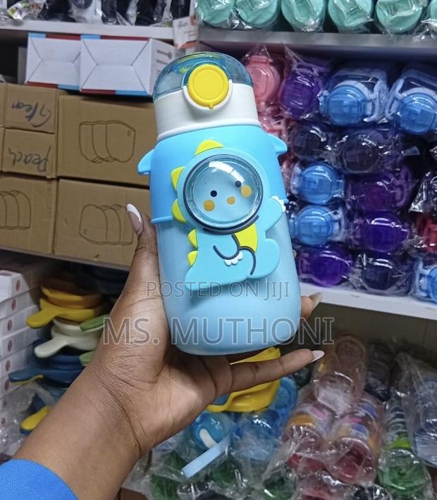 700 Ml Kawaii-Style Bear Water Bottle, - thumbnail 5