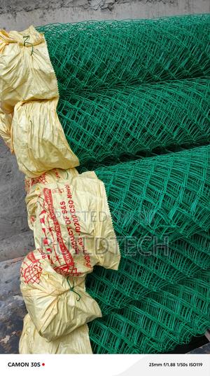 5 Feet PVC Coated Green Chainlink - main view
