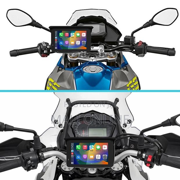 Motorcycle GPS 5" Screen With Wireless Carplay Android Auto - thumbnail 6