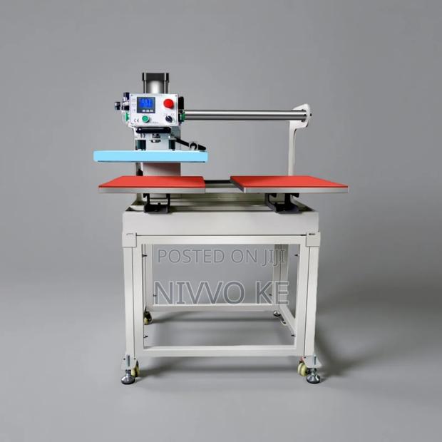 40×60cm A2 Double Station Pneumatic Heat Press Machine - thumbnail 2
