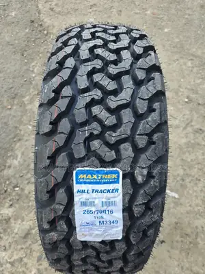 265 /70 R16 Maxtrek Tyres(All Terrein) Hill Tracker.