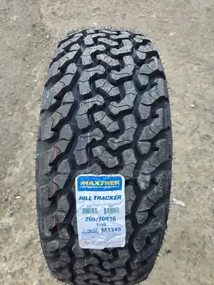 265 /70 R16 Maxtrek Tyres(All Terrein) Hill Tracker.