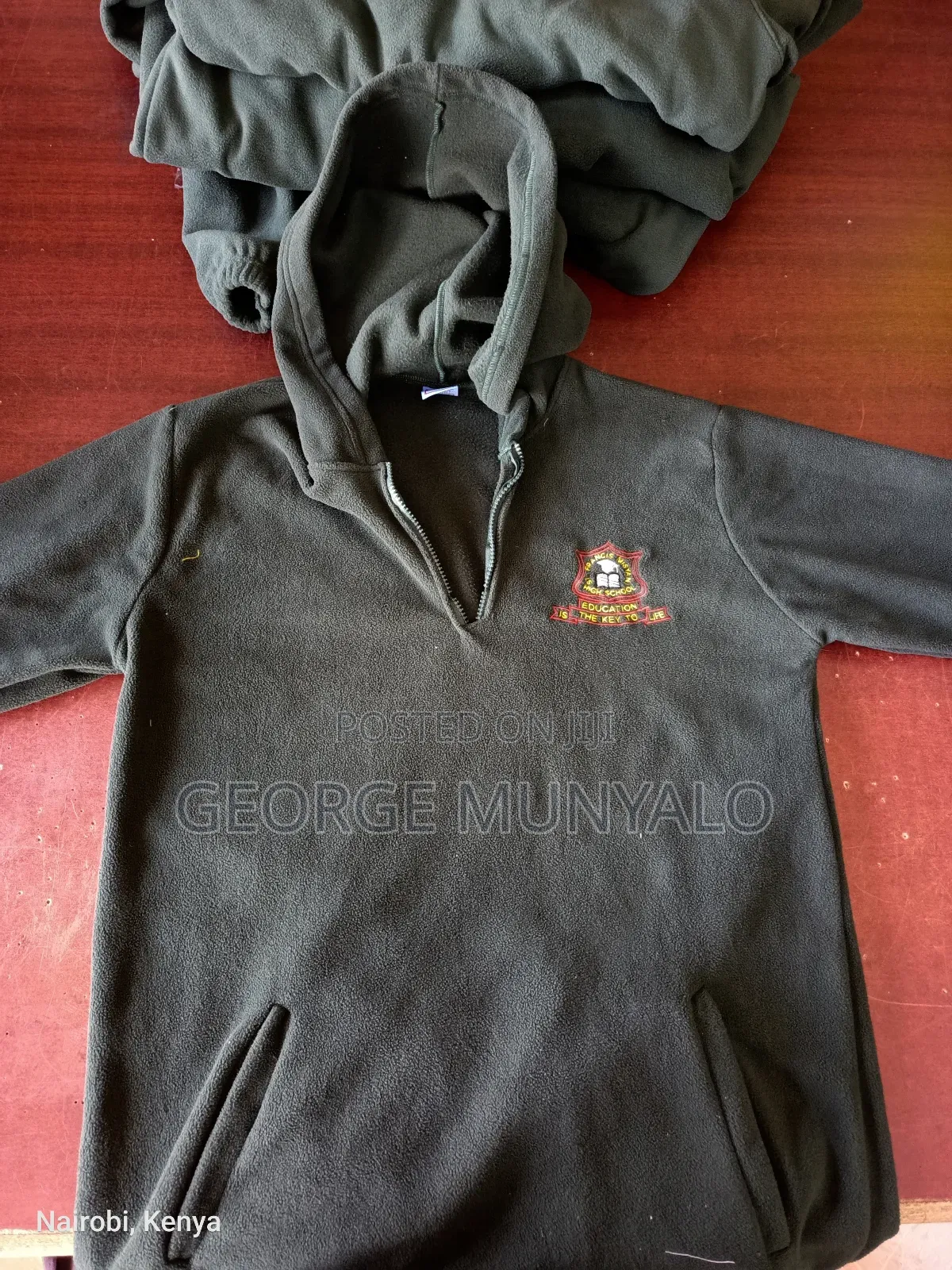 Branded Hooded Fleece