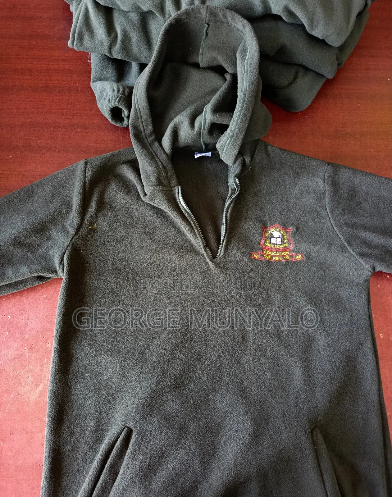 Branded Hooded Fleece