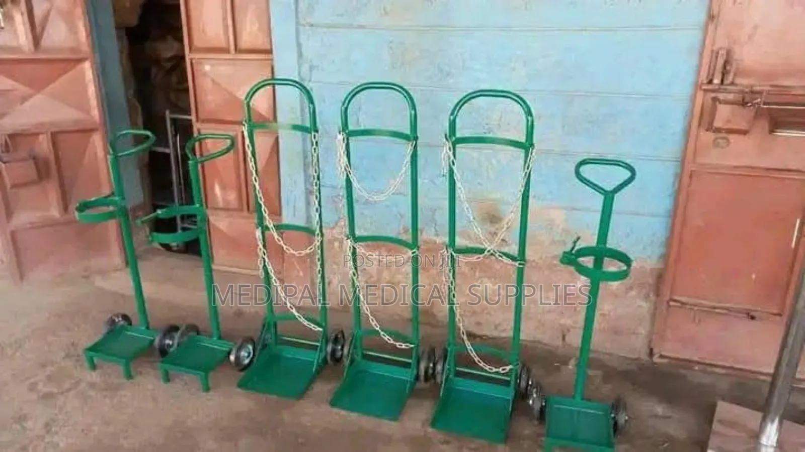 Oxygen Cylinder Trolley