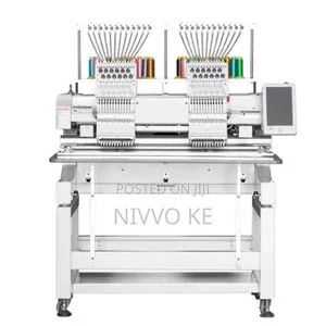 2 Heads 9 Needles 
Embroidery Machine