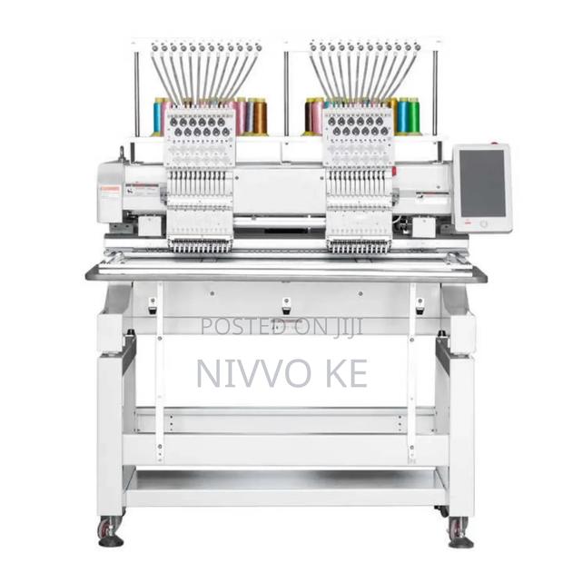 2 Heads 9 Needles Embroidery Machine - main view