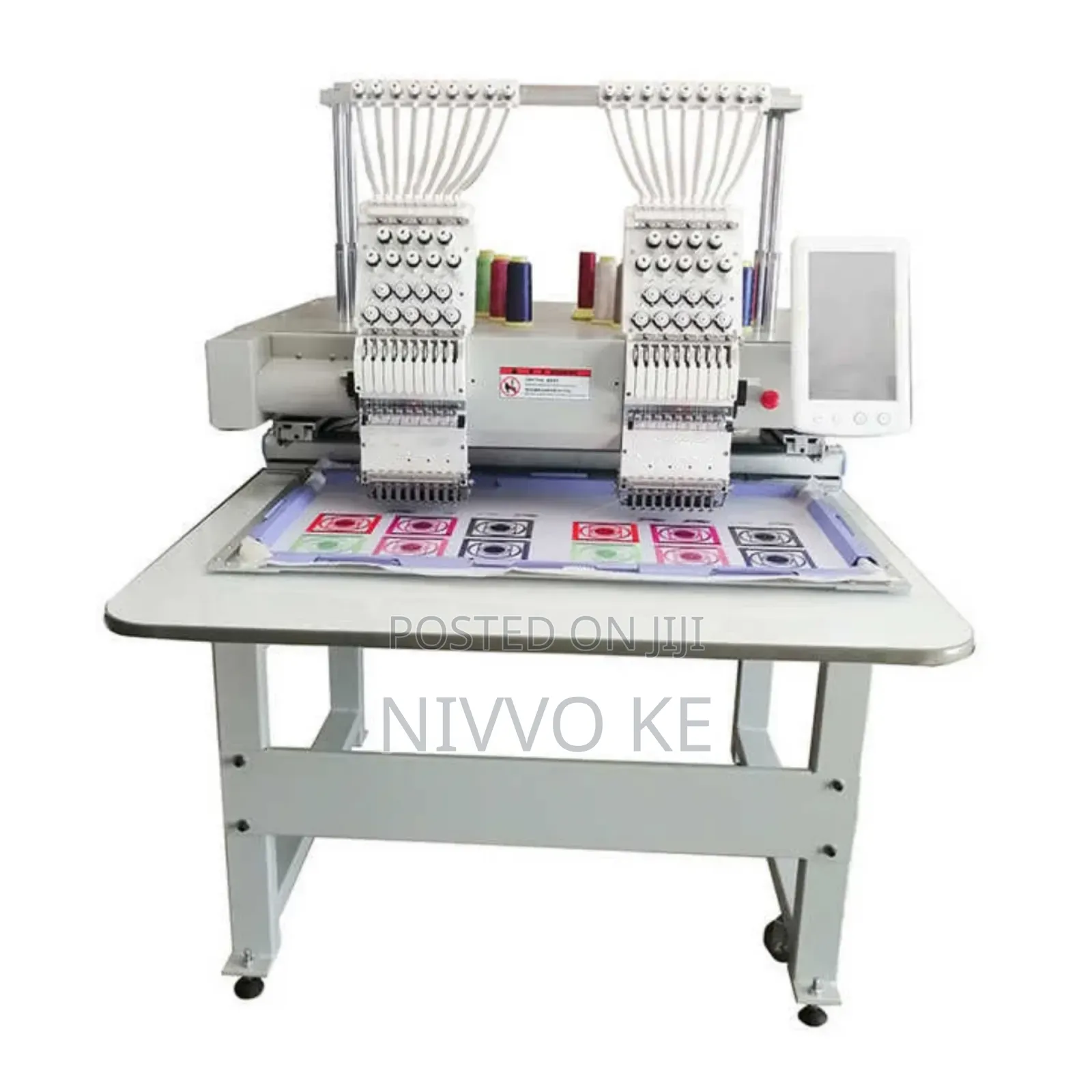 2 Heads 9 Needles 
Embroidery Machine