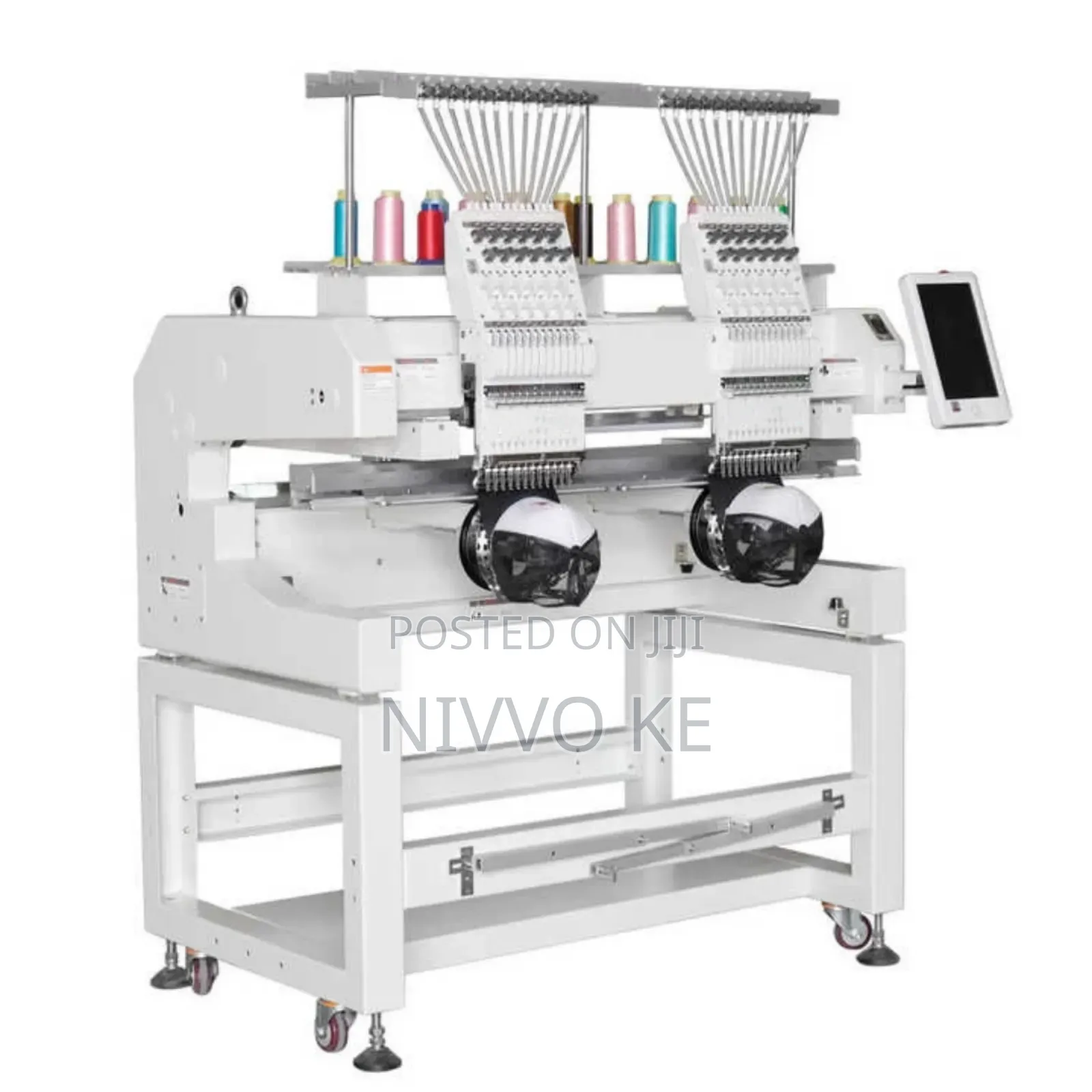 2 Heads 9 Needles 
Embroidery Machine