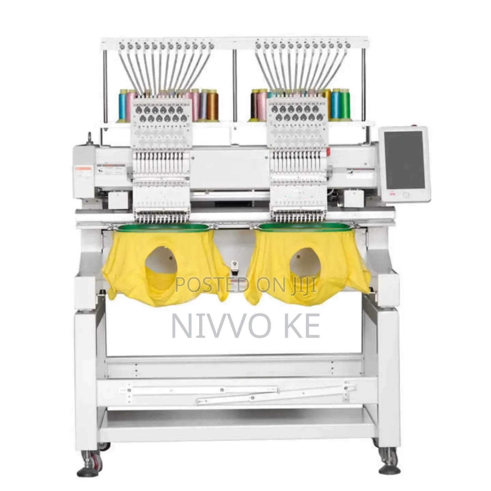 2 Heads 9 Needles 
Embroidery Machine