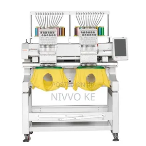 2 Heads 9 Needles 
Embroidery Machine