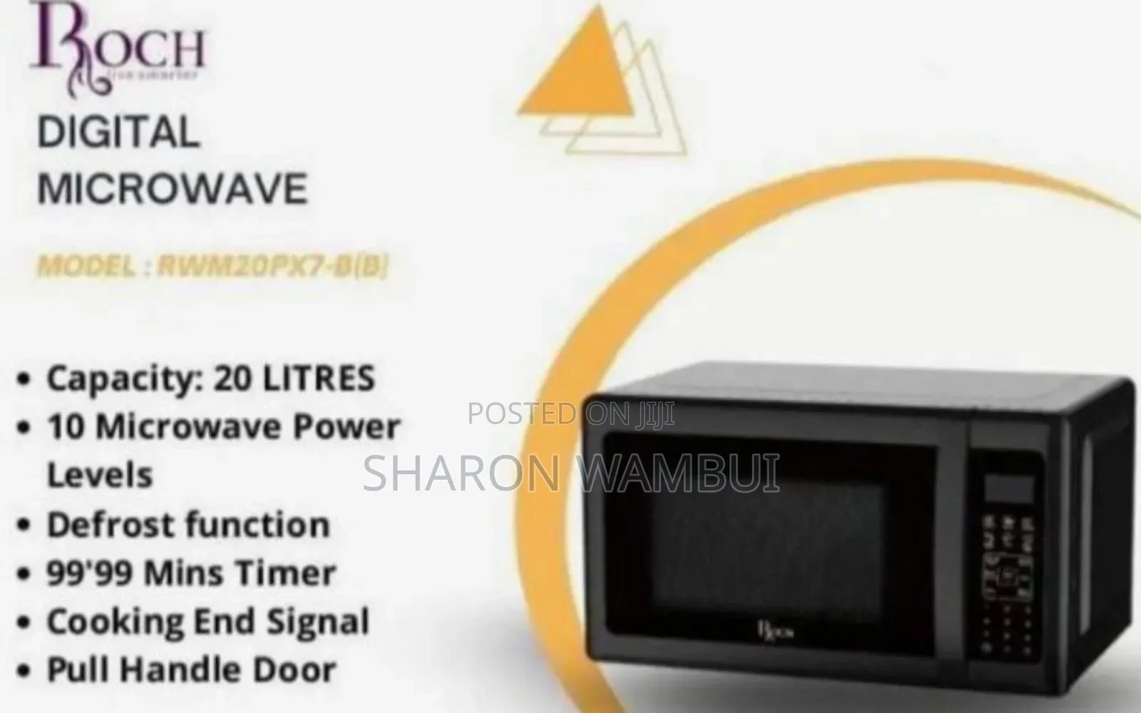 New Digital Roch Microwave 20l/20l Digital Roch Microwave