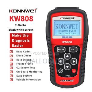 Universal Obd2 Car Diagnostic Scanner Konnwei Kw808 Engine Code Reader - thumbnail 2