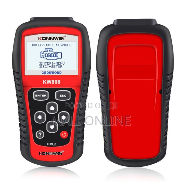 Universal Obd2 Car Diagnostic Scanner Konnwei Kw808 Engine Code Reader - thumbnail 4