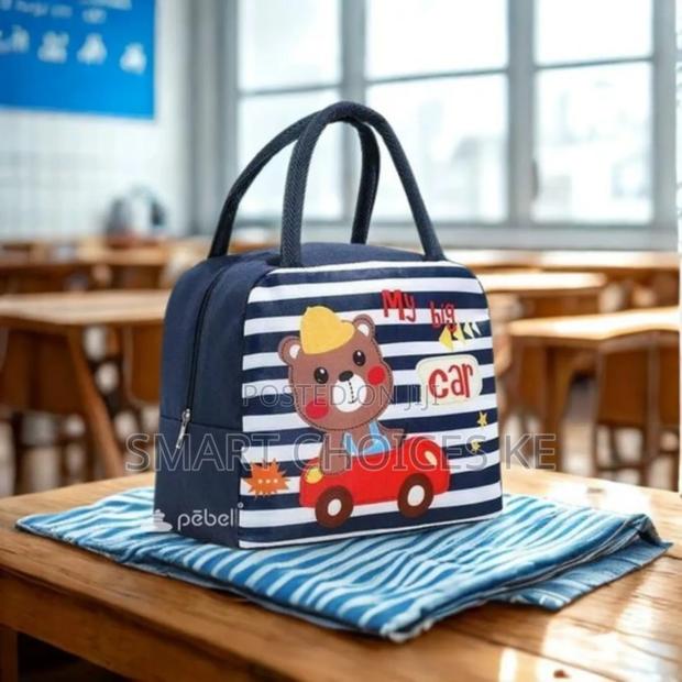 Cute Cartoon Animal Pattern Lunch Bag - thumbnail 2