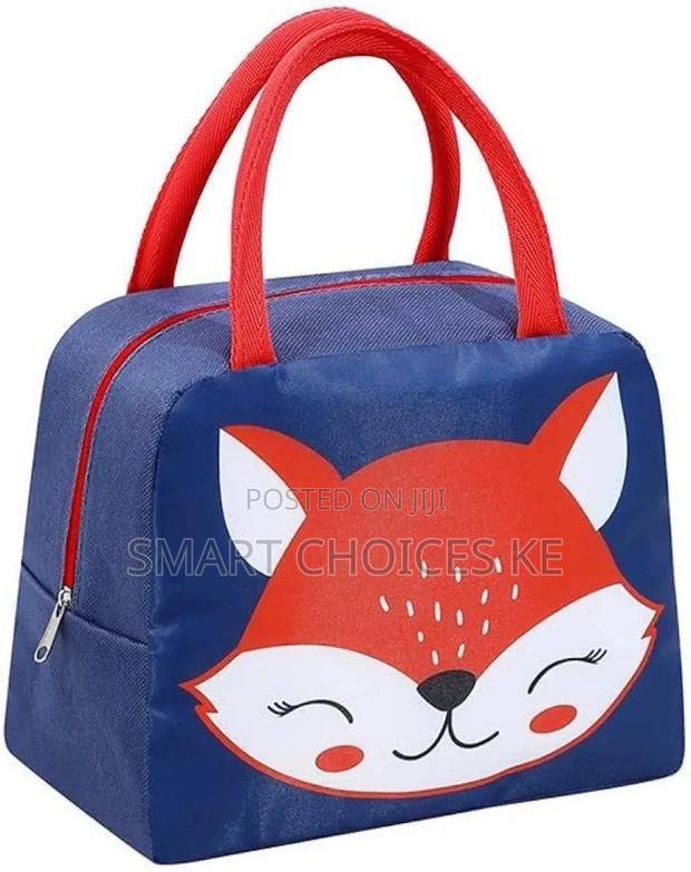 Cute Cartoon Animal Pattern Lunch Bag - thumbnail 4