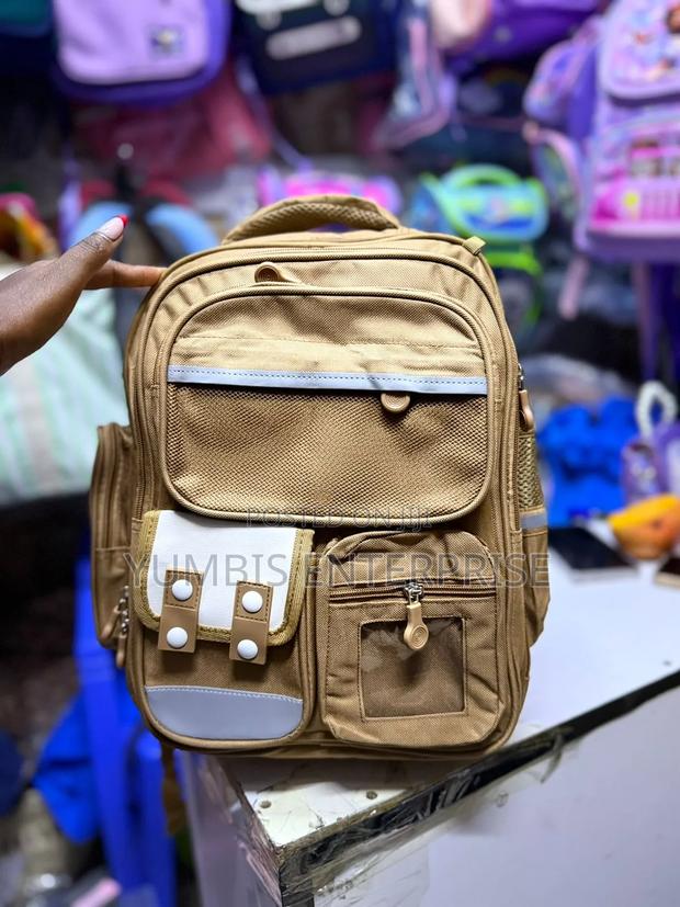 Brown Backpack Grade 1,2,3 at 1200 Each - thumbnail 2