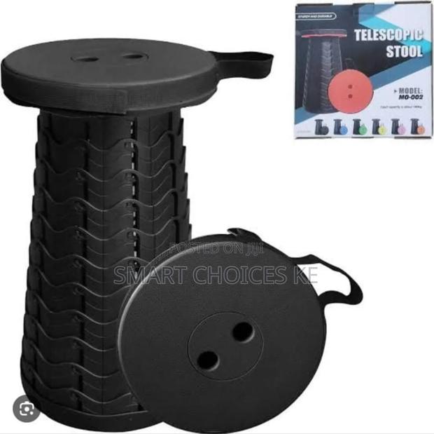 Portable Telescopic Stool* 

 Adjustable Height - thumbnail 3