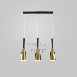 Cone Shaped 3 Hold Pendant Light