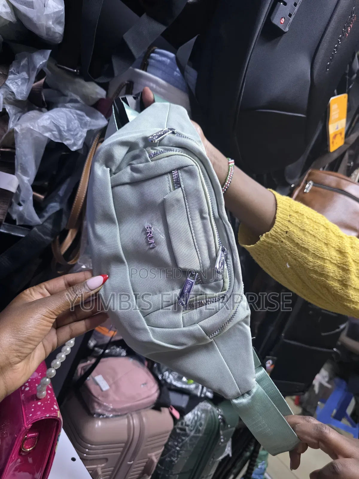Green Waist Bags _Fanny Pack