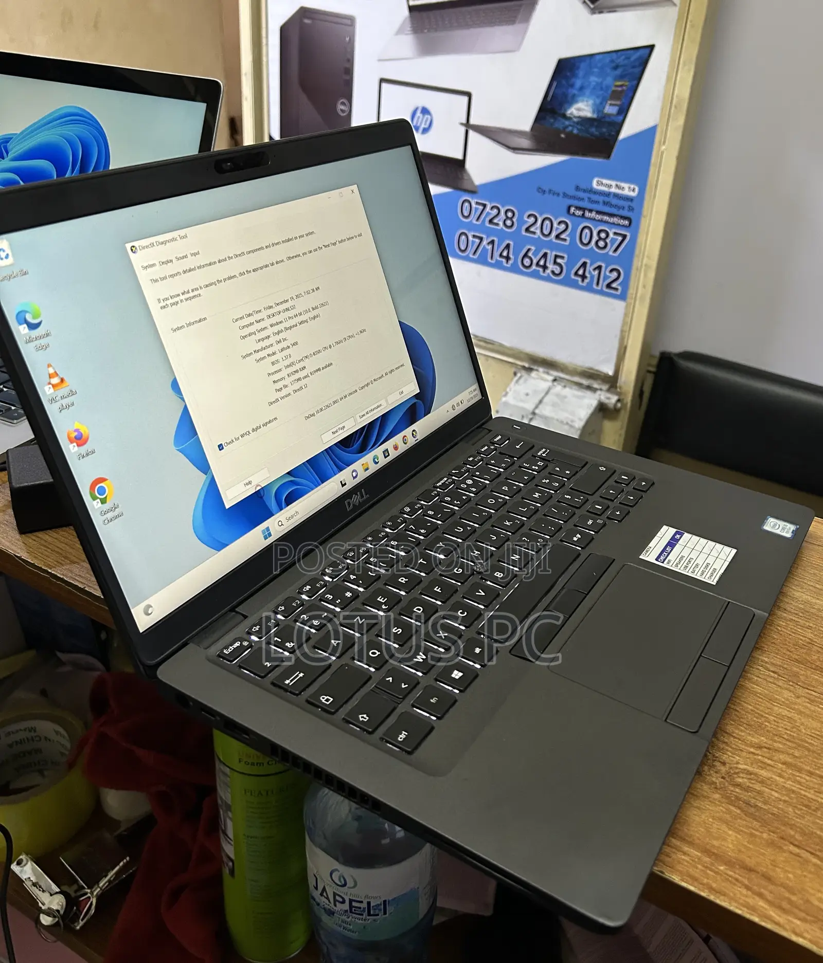Laptop Dell Latitude 5400 8GB Intel Core I5 SSD 256GB