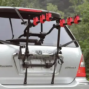 3-Bike Trunk Mount Rack Car Carrier Universal Bicycle Holder