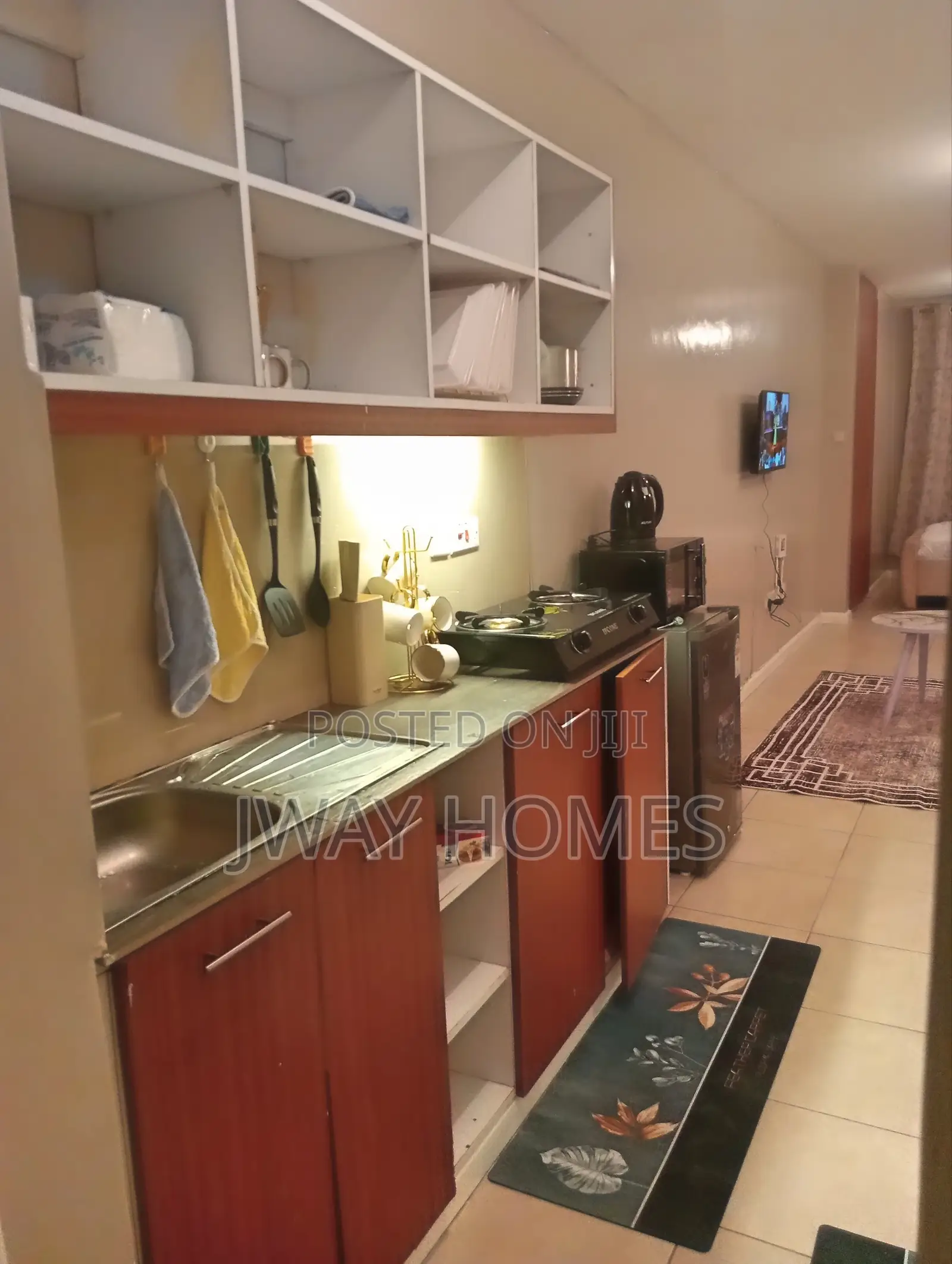 Furnished Convertible One Bedroom in Thindigua/Kasarini for Rent