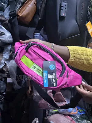 Pink Colorful Waist Bags at 550