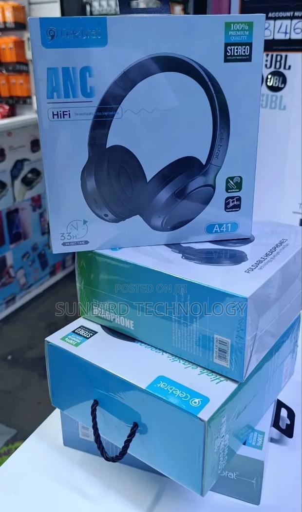 Celebrat A41 Stereo Headphones - main view