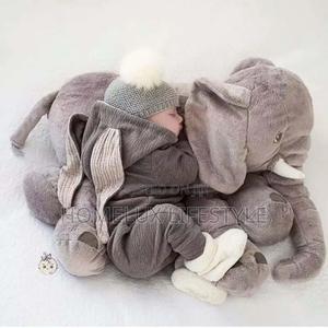 Modern Design Plush Elephant Kids Pillow F3wq