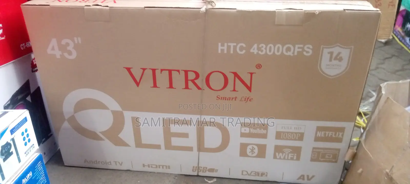 Htc4300qfs Vitron 43" Smart Qled Tv