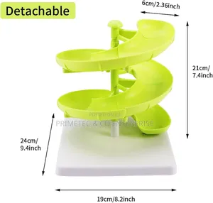 Sliding Spiral Egg Holder