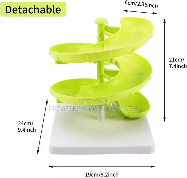 Sliding Spiral Egg Holder