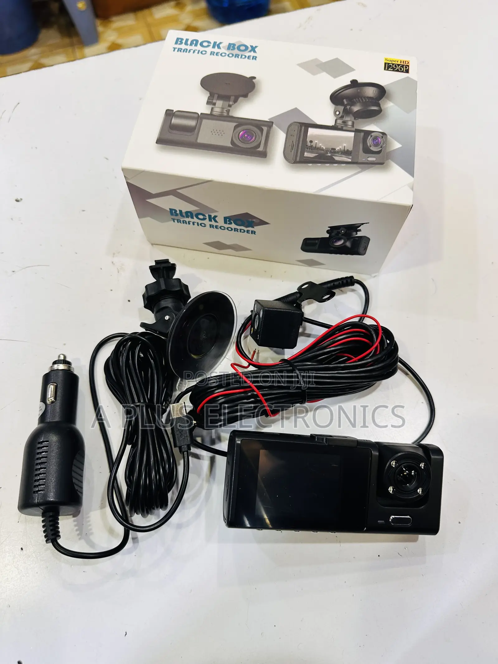 C309 Blackbox Dash Camera Front, Cabin Rear Camera With Wifi