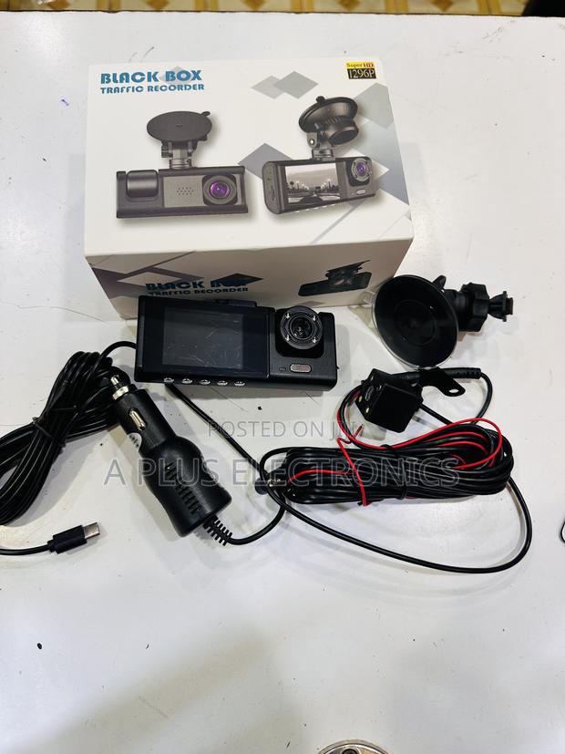 C309 Blackbox Dash Camera Professional 3 Cameras Car Security System