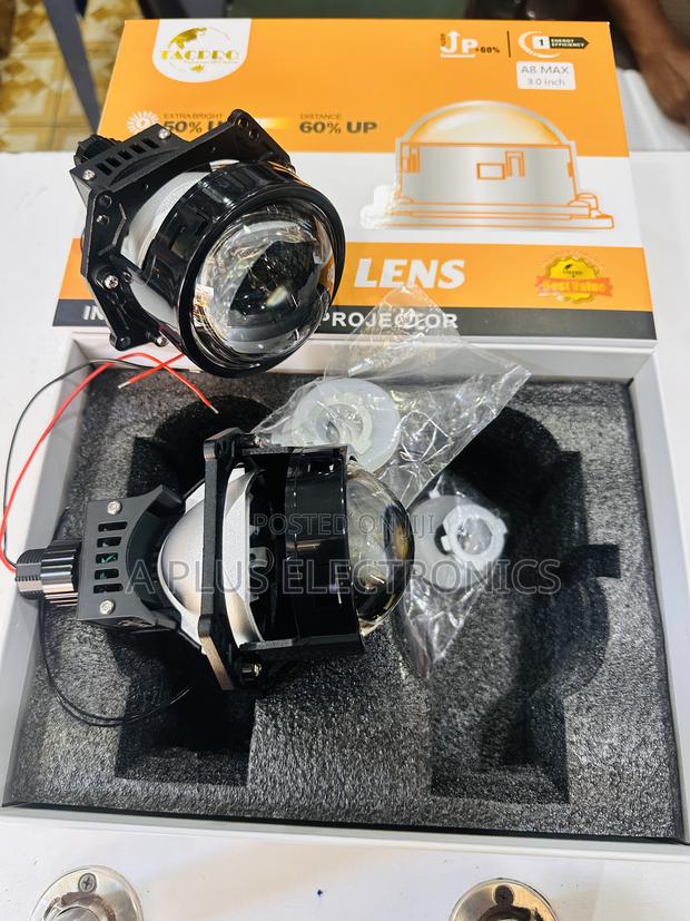 A8 Max Headlight Projector – High Power Automotive Lighting Upgrade