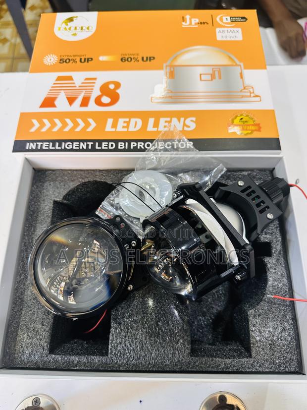 A8 Max Headlight Projector – Powerful Led, Long-Lasting - main view
