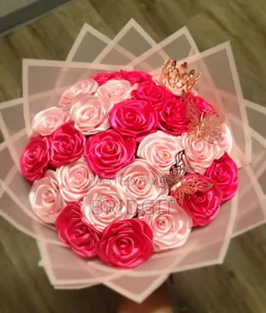 Bree Eternal Petals(Ribbon Handcrafted Flowers)
