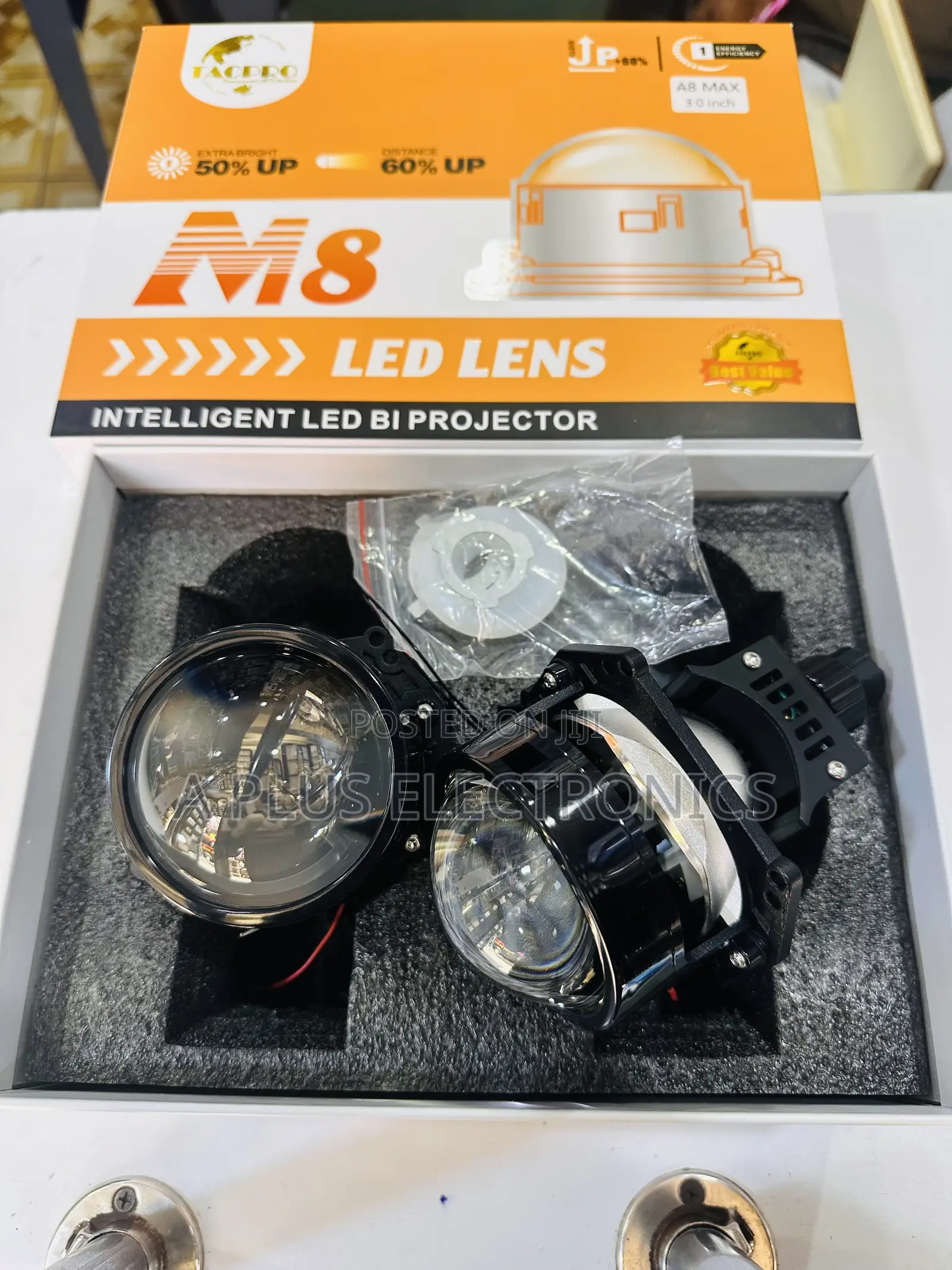 A8 Max Headlight Projector – Best Upgrade for Car Headlights