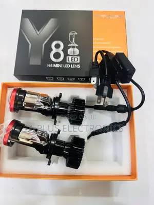 Y8 H4 Mini Projector Headlights - Super White Vision Upgrade