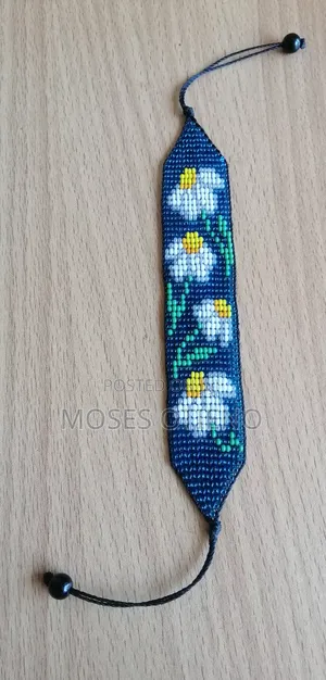 Custom Made Flower Beaded Bracelets