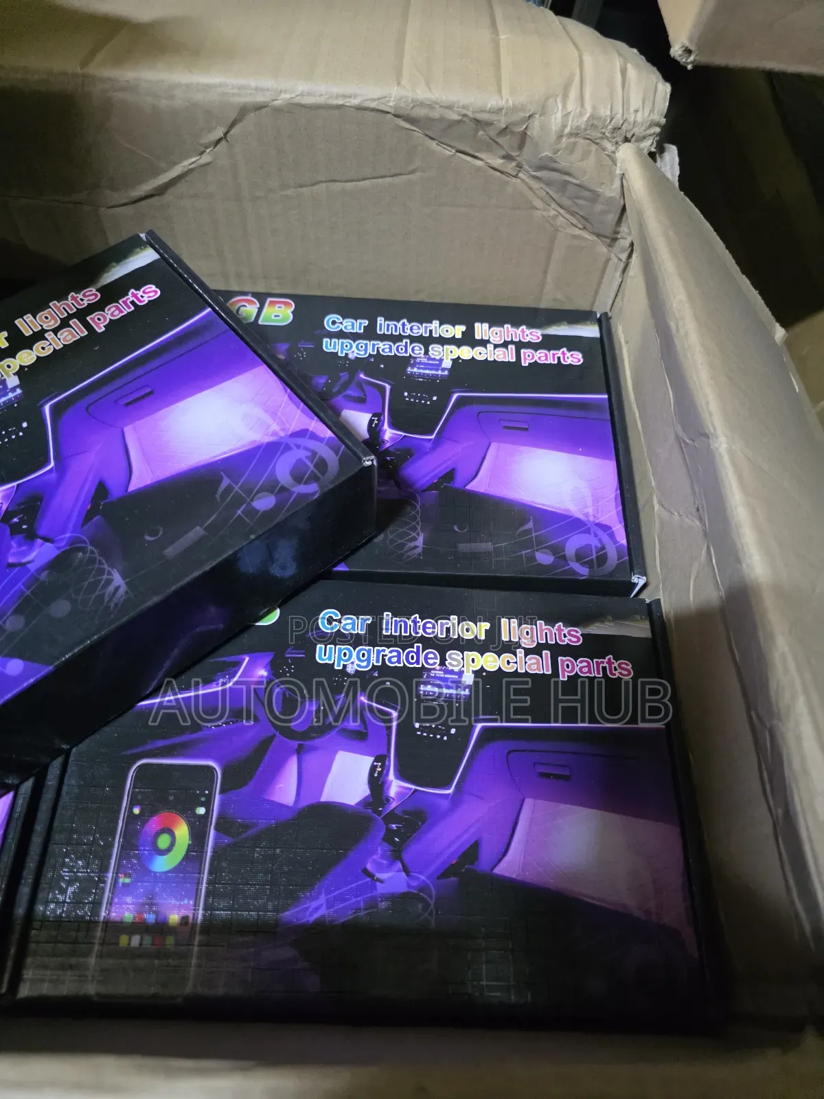 RGB Car Interior Lights – Ambient Led Strip | Phone App Control